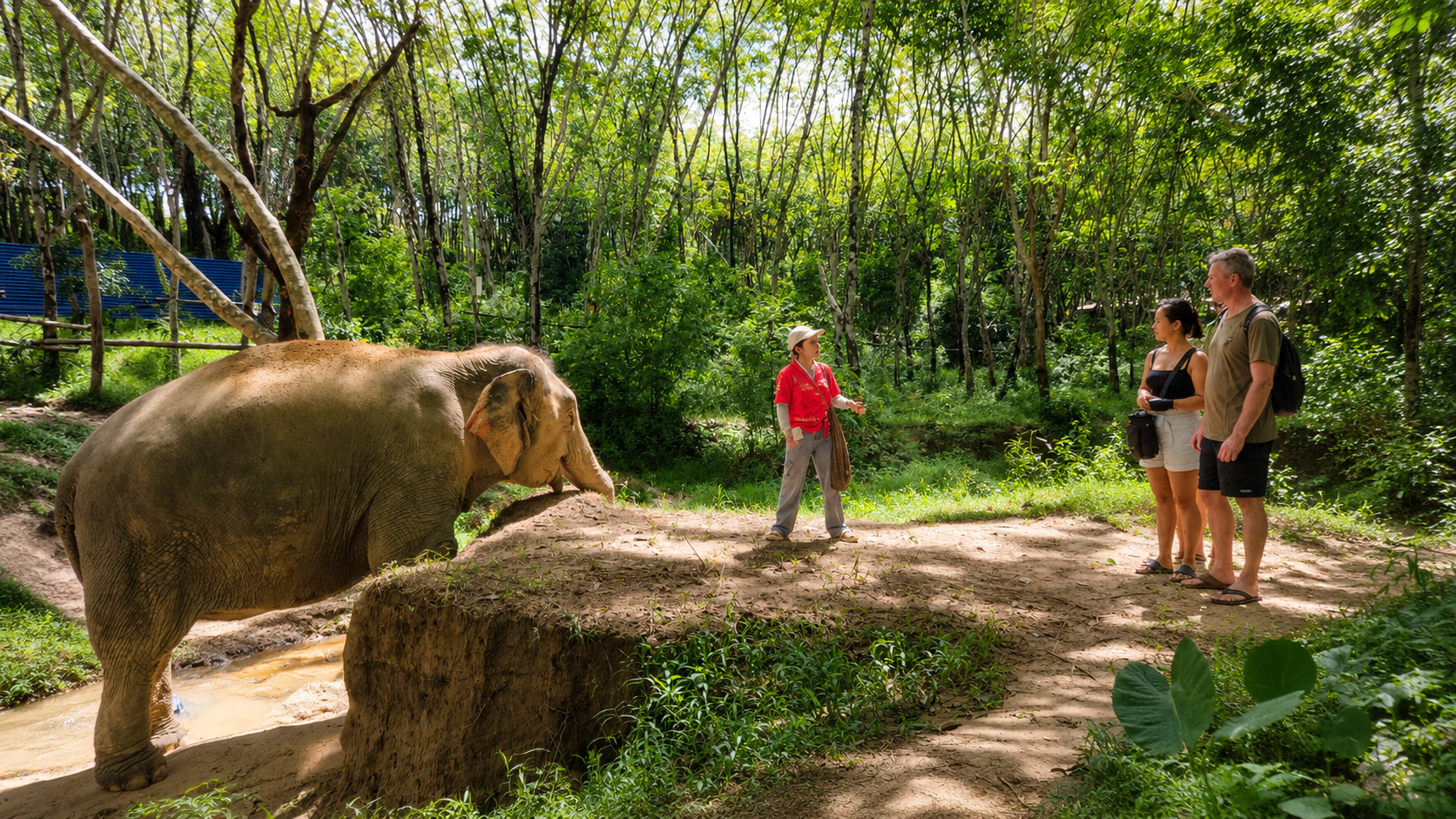 1-Hour Guided Elephant Observation Walk in Khao Lak
